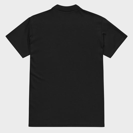 Shlita script polo - black back