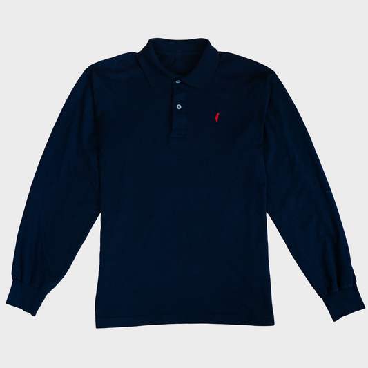 The 'Ralph' Long Sleeve Polo - Made in Los Angeles