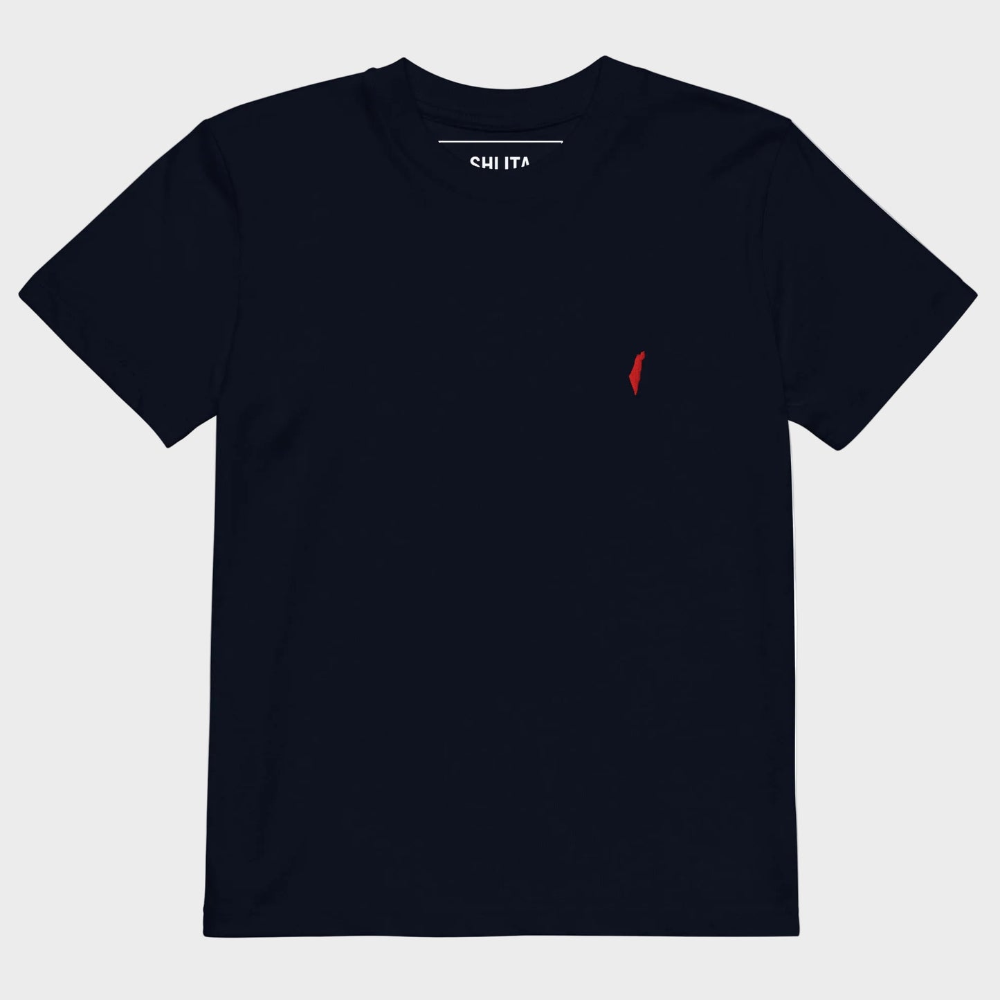 navy & red ralph tee - kids