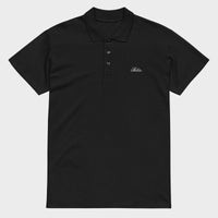 new script polo front black