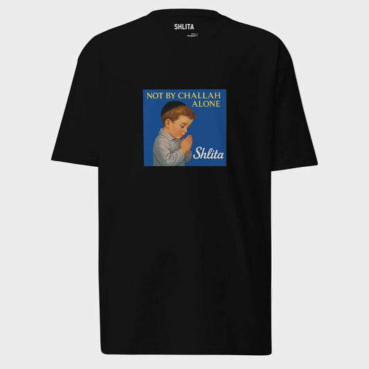 not by challah alone graphic tee