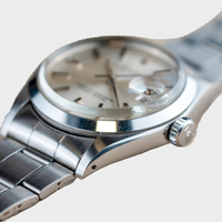 1974 VINTAGE ROLEX DATE REF. 1500 - SILVER DIAL WITH BOX & PAPERS