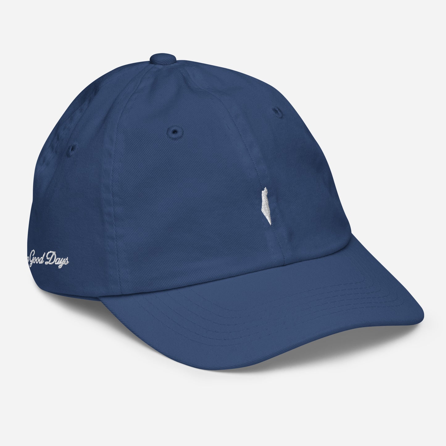 white royal cap kids side